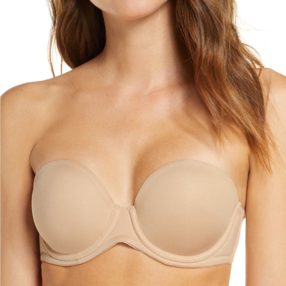 NWT Wacoal Red Carpet Strapless Convertible Bra 32c